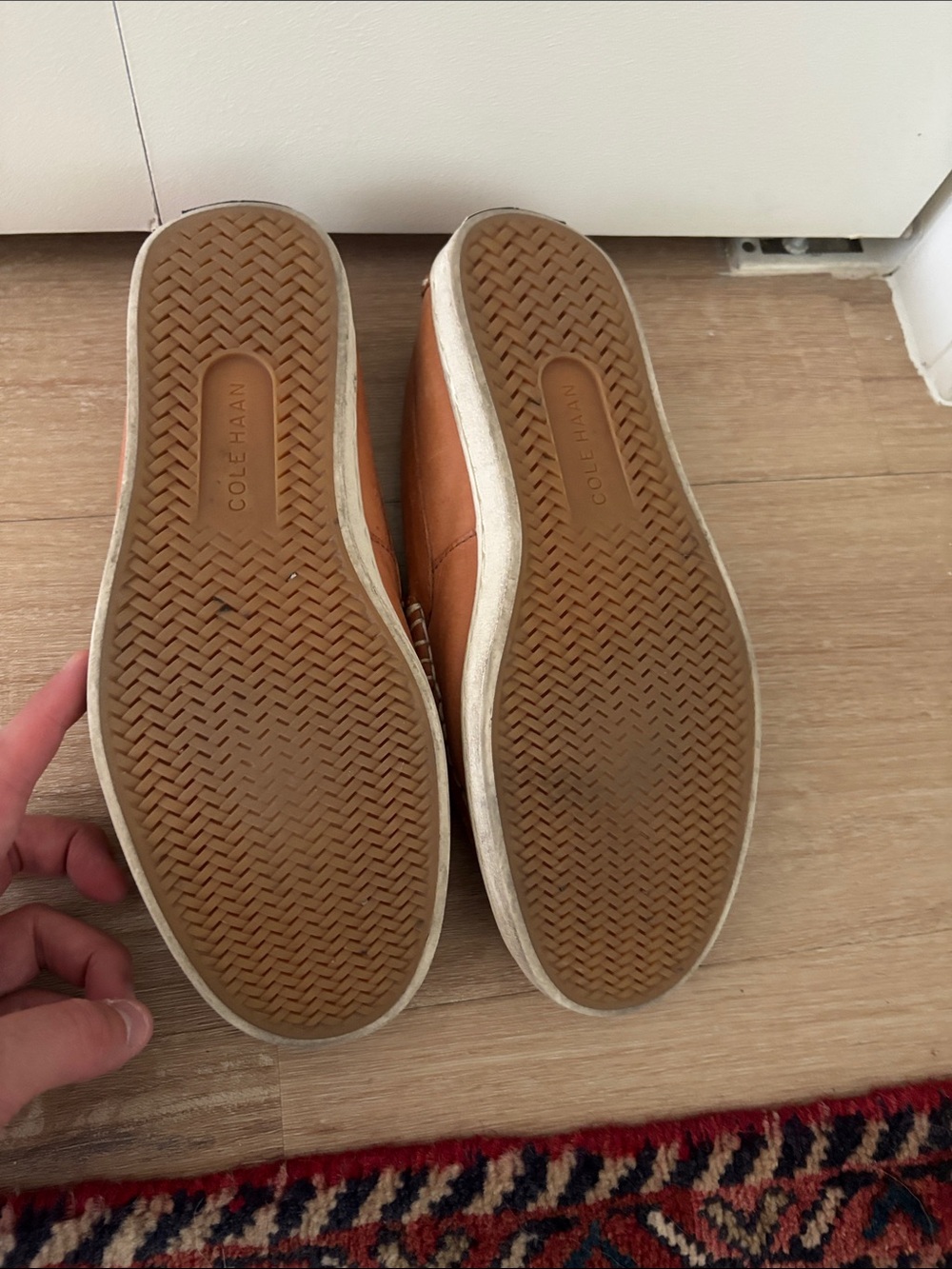 Cole Haan Men's Leather Penny Loafers - Brown - Picture 4 of 5